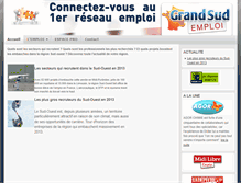 Tablet Screenshot of event.grandsud-emploi.fr